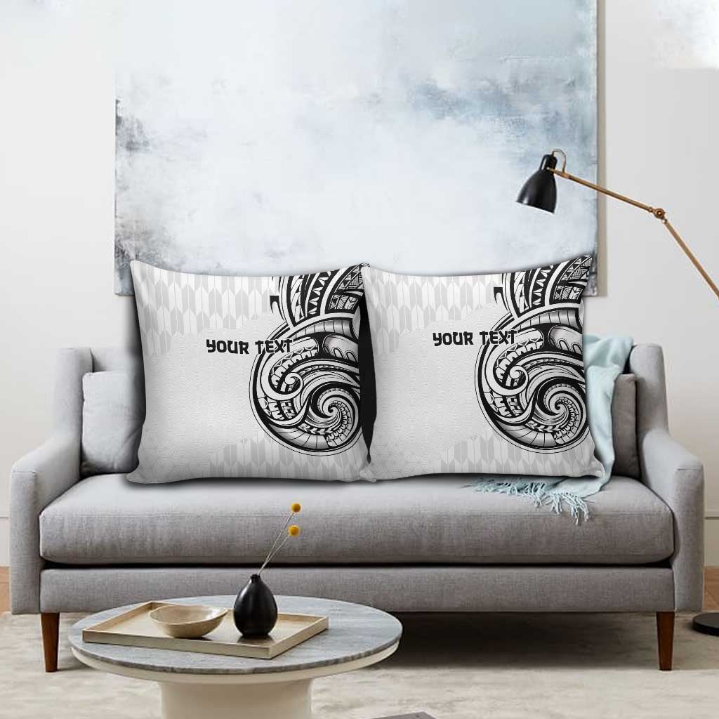 Hawaii and Japanese Culture Personalised Pillow Cover With Polynesian Tribal Tattoo Style LT9 - Polynesian Pride
