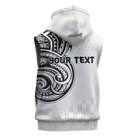 Hawaii and Japanese Culture Personalised Sleeveless Zip Hoodie With Polynesian Tribal Tattoo Style LT9 - Polynesian Pride