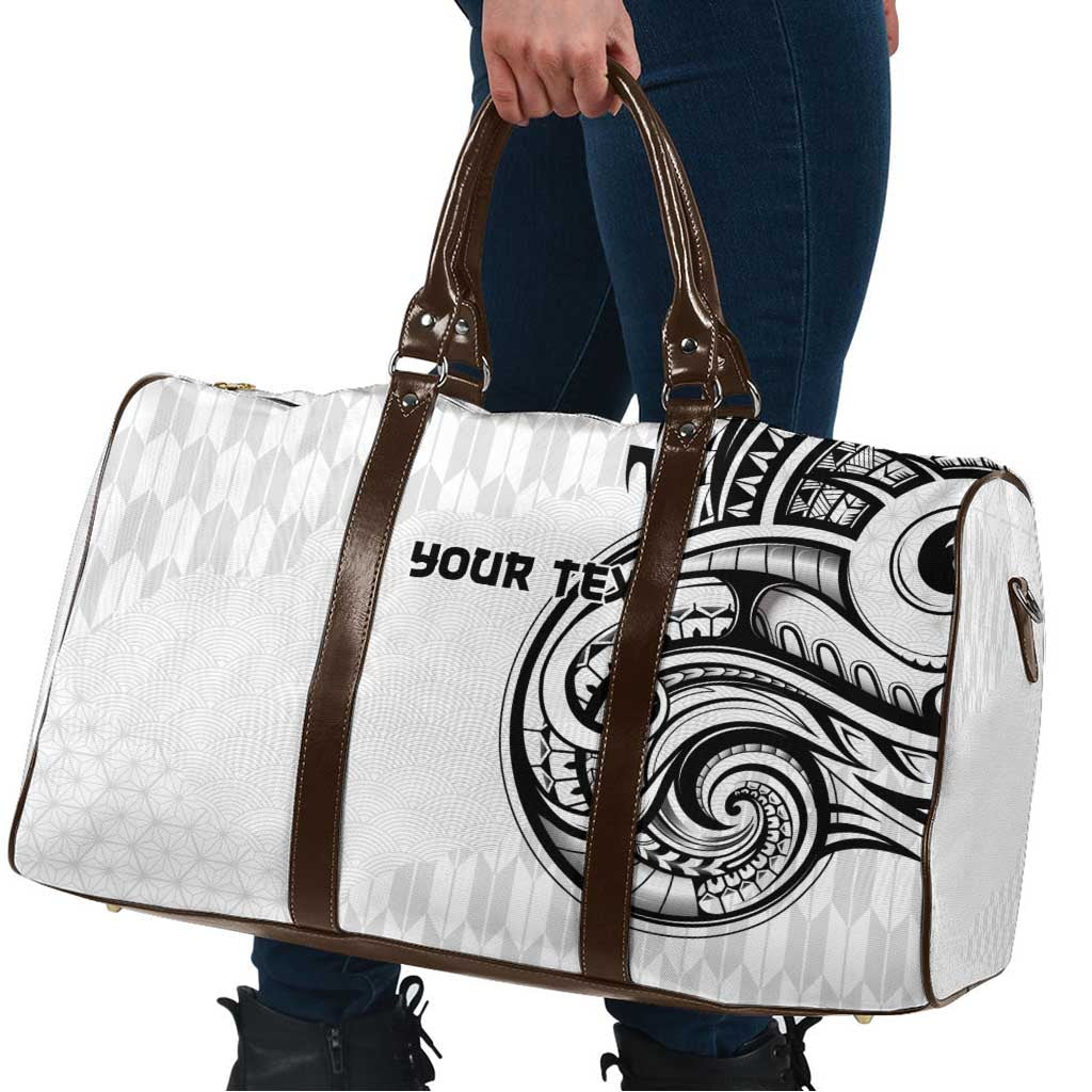 Hawaii and Japanese Culture Personalised Travel Bag With Polynesian Tribal Tattoo Style LT9 - Polynesian Pride