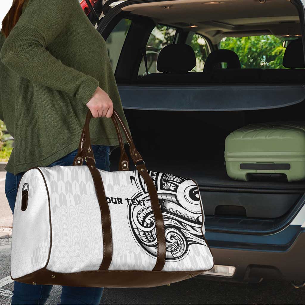 Hawaii and Japanese Culture Personalised Travel Bag With Polynesian Tribal Tattoo Style LT9 - Polynesian Pride