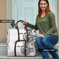 Hawaii and Japanese Culture Personalised Travel Bag With Polynesian Tribal Tattoo Style LT9 - Polynesian Pride