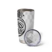 Hawaii and Japanese Culture Personalised Tumbler Cup With Polynesian Tribal Tattoo Style LT9 - Polynesian Pride