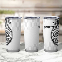 Hawaii and Japanese Culture Personalised Tumbler Cup With Polynesian Tribal Tattoo Style LT9 - Polynesian Pride