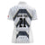 Japan Pacific Rugby 2022-23 Custom Women Polo Shirt Black Sakura Japanese Wave Pattern