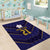 Japan Pacific Rugby 2022-23 Custom Area Rug Blue Sakura Japanese Wave Pattern