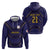 Japan Pacific Rugby 2022-23 Custom Hoodie Blue Sakura Japanese Wave Pattern