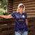 Japan Pacific Rugby 2022-23 Custom Women Polo Shirt Blue Sakura Japanese Wave Pattern