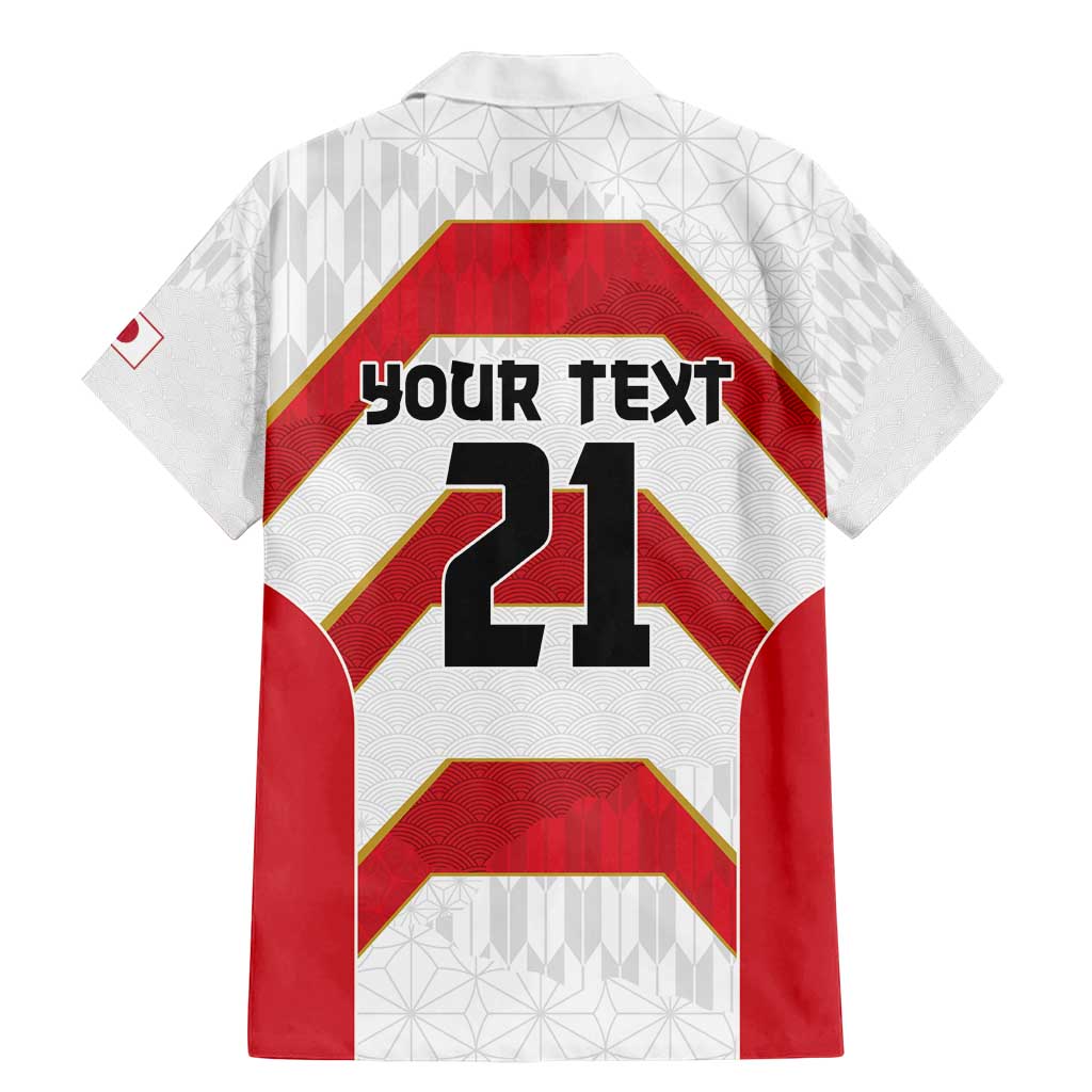 Japan Pacific Rugby 2022-23 Custom Family Matching Mermaid Dress and Hawaiian Shirt Red Sakura Japanese Wave Pattern LT9 - Polynesian Pride