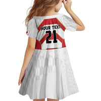 Japan Pacific Rugby 2022-23 Custom Family Matching Off Shoulder Maxi Dress and Hawaiian Shirt Red Sakura Japanese Wave Pattern LT9 - Polynesian Pride