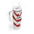 Japan Pacific Rugby 2022-23 Custom Tumbler With Handle Red Sakura Japanese Wave Pattern