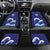 Japan Pacific Rugby Custom Car Mats Go Sakura Japanese Wave Pattern