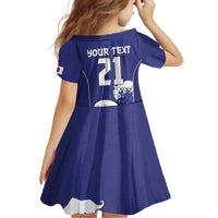 Japan Pacific Rugby Custom Family Matching Long Sleeve Bodycon Dress and Hawaiian Shirt Go Sakura Japanese Wave Pattern