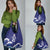 Japan Pacific Rugby Custom Grocery Bag Go Sakura Japanese Wave Pattern