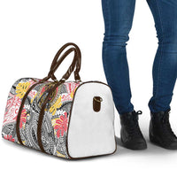 Japanese Samurai Warrior Travel Bag Colorful Polynesian Tattoo Style LT9 - Polynesian Pride