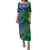 Solomon Islands Independence Day 1978 Personalised Family Matching Puletasi and Hawaiian Shirt Polynesian Pattern with Flag Style