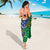 Solomon Islands Independence Day 1978 Personalised Sarong Polynesian Pattern with Flag Style