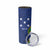 Solomon Islands Independence Day 1978 Personalised Skinny Tumbler Polynesian Pattern with Flag Style