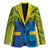 Solomon Islands Rugby Custom Blazer Simple Coat of arm Polynesian Pattern - Polynesian Pride