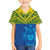 Solomon Islands Rugby Custom Family Matching Summer Maxi Dress and Hawaiian Shirt Simple Coat of arm Polynesian Pattern