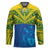 Solomon Islands Rugby Custom Hockey Jersey Simple Coat of arm Polynesian Pattern - Polynesian Pride