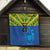 Solomon Islands Rugby Custom Quilt Simple Coat of arm Polynesian Pattern