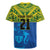 Solomon Islands Rugby Custom Rugby Jersey Simple Coat of arm Polynesian Pattern