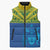 Solomon Islands Rugby Custom Sleeveless Puffer Jacket Simple Coat of arm Polynesian Pattern - Polynesian Pride