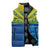 Solomon Islands Rugby Custom Sleeveless Puffer Jacket Simple Coat of arm Polynesian Pattern - Polynesian Pride