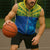 Solomon Islands Rugby Custom Sleeveless Zip Hoodie Simple Coat of arm Polynesian Pattern - Polynesian Pride