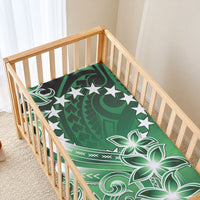 Cook Islands Tattoo Baby Bed Cover Plumeria Polynesian Pattern LT9 - Polynesian Pride