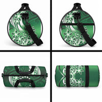 Cook Islands Tattoo Duffle Bag Plumeria Polynesian Pattern LT9 - Polynesian Pride