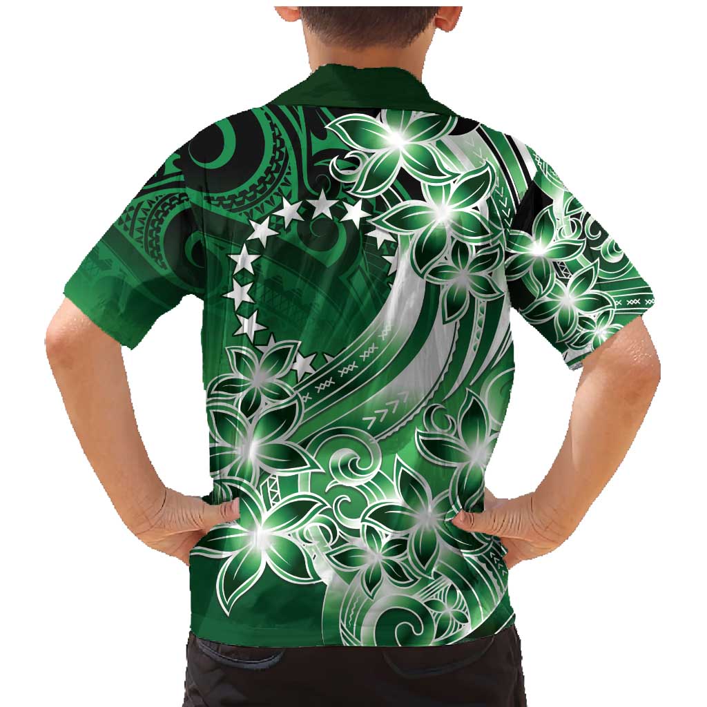Cook Islands Tattoo Family Matching Mermaid Dress and Hawaiian Shirt Plumeria Polynesian Pattern LT9 - Polynesian Pride