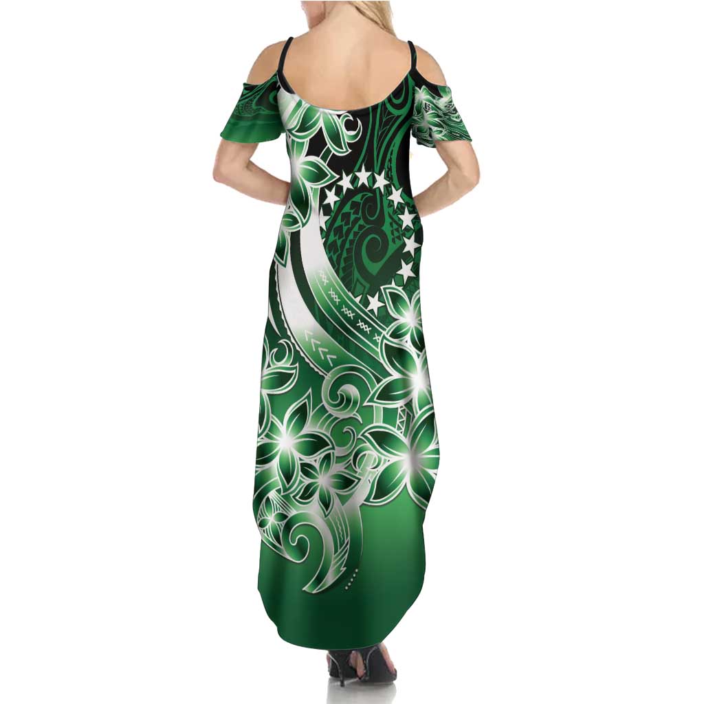 Cook Islands Tattoo Family Matching Summer Maxi Dress and Hawaiian Shirt Plumeria Polynesian Pattern LT9 - Polynesian Pride