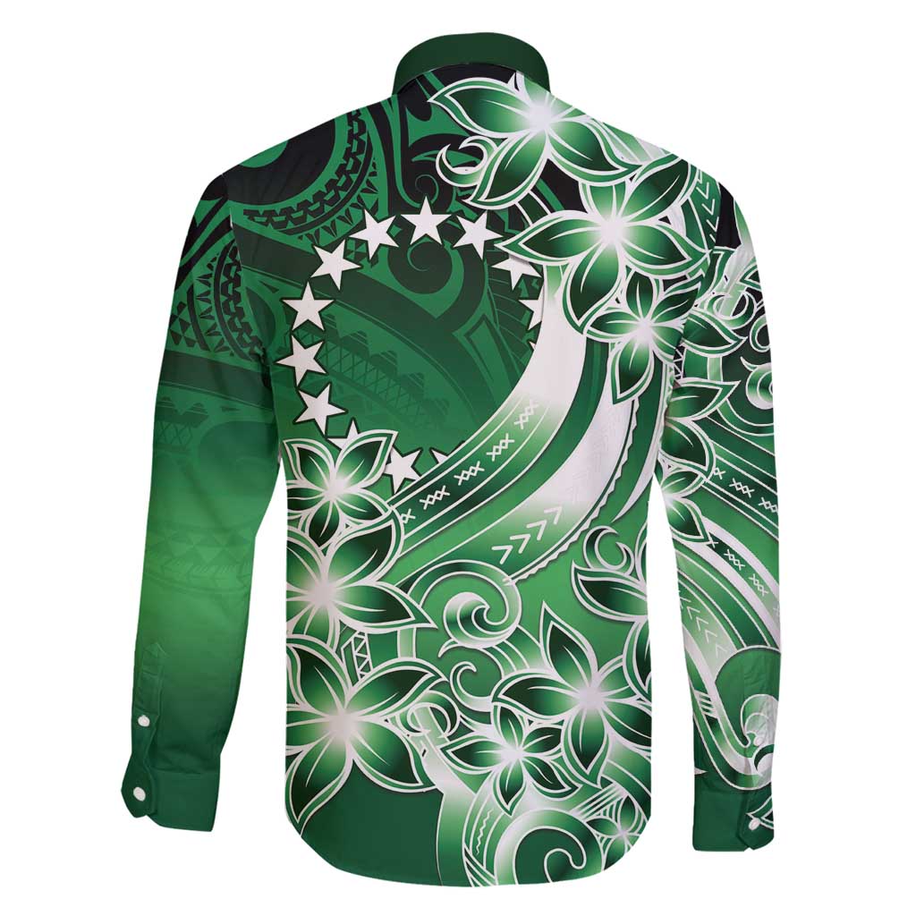 Cook Islands Tattoo Family Matching Tank Maxi Dress and Hawaiian Shirt Plumeria Polynesian Pattern LT9 - Polynesian Pride