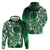 Cook Islands Tattoo Hoodie Plumeria Polynesian Pattern