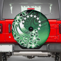 Cook Islands Tattoo Spare Tire Cover Plumeria Polynesian Pattern LT9 - Polynesian Pride