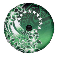 Cook Islands Tattoo Spare Tire Cover Plumeria Polynesian Pattern LT9 - Polynesian Pride