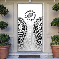 World Rugby Cook Islands Door Cover Kukis Make History LT9 White - Polynesian Pride