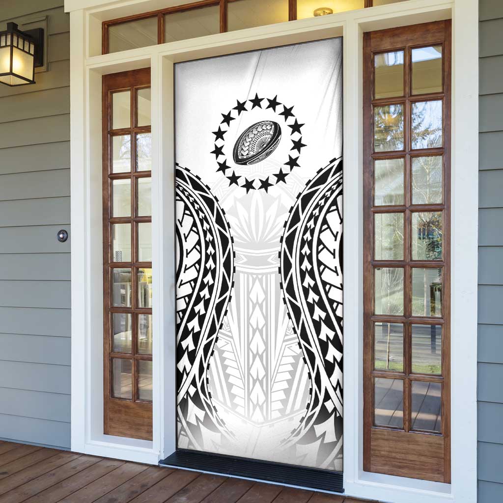 World Rugby Cook Islands Door Cover Kukis Make History LT9 - Polynesian Pride