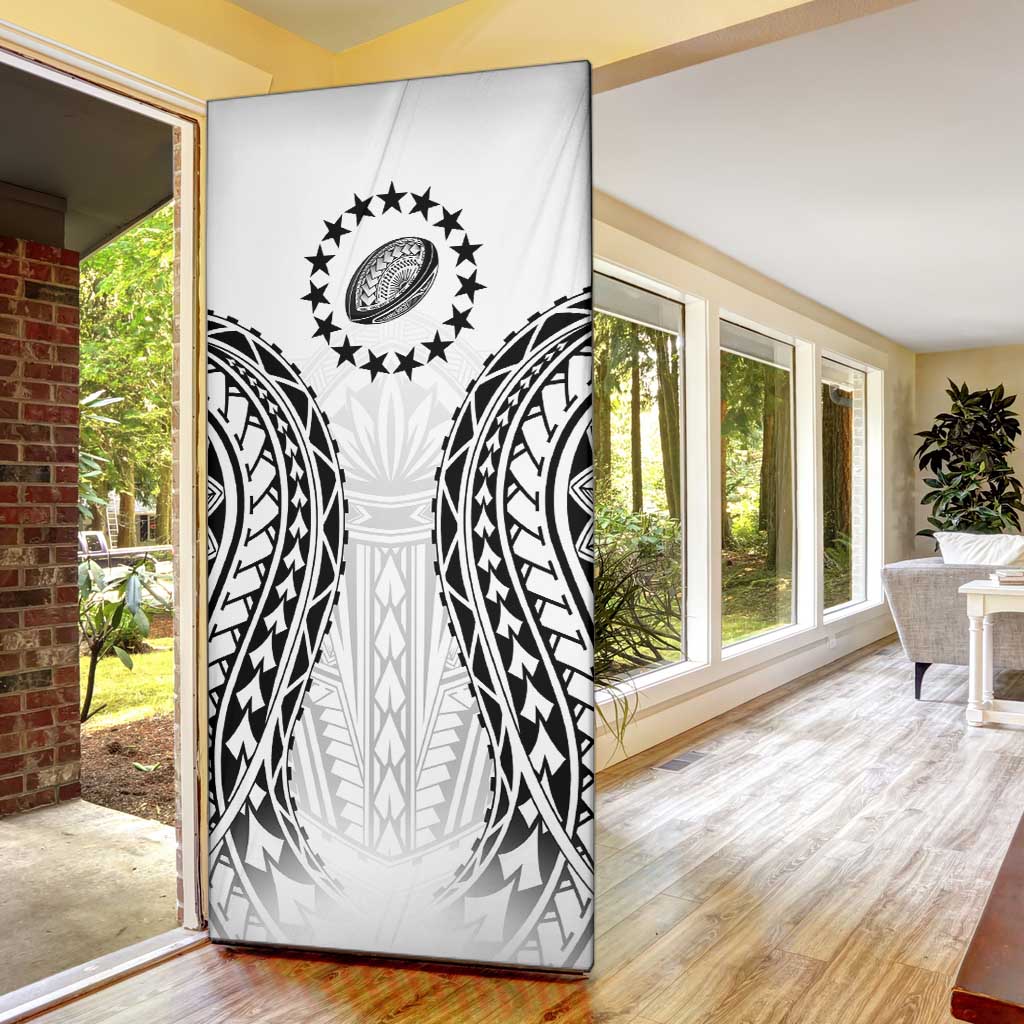 World Rugby Cook Islands Door Cover Kukis Make History LT9 - Polynesian Pride