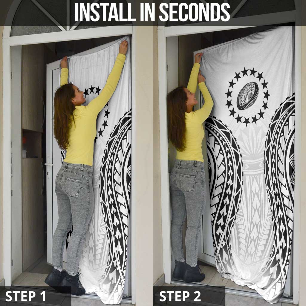 World Rugby Cook Islands Door Cover Kukis Make History LT9 - Polynesian Pride