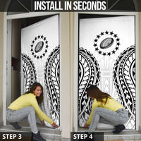 World Rugby Cook Islands Door Cover Kukis Make History LT9 - Polynesian Pride