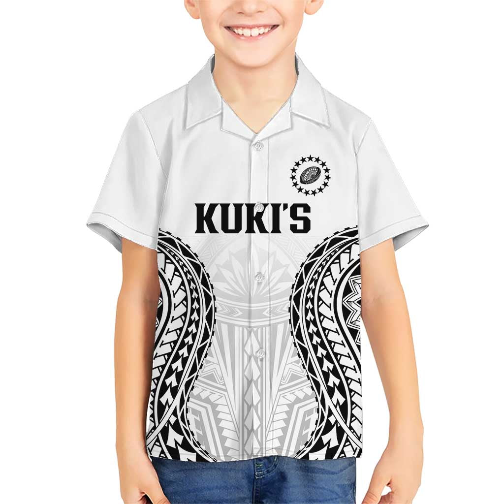 World Rugby Cook Islands Kid Hawaiian Shirt Kukis Make History - Polynesian Pride