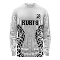 World Rugby Cook Islands Long Sleeve Shirt Kukis Make History LT9 Unisex White - Polynesian Pride