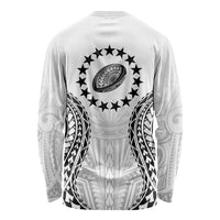 World Rugby Cook Islands Long Sleeve Shirt Kukis Make History LT9 - Polynesian Pride