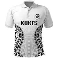 World Rugby Cook Islands Polo Shirt Kukis Make History LT9 White - Polynesian Pride