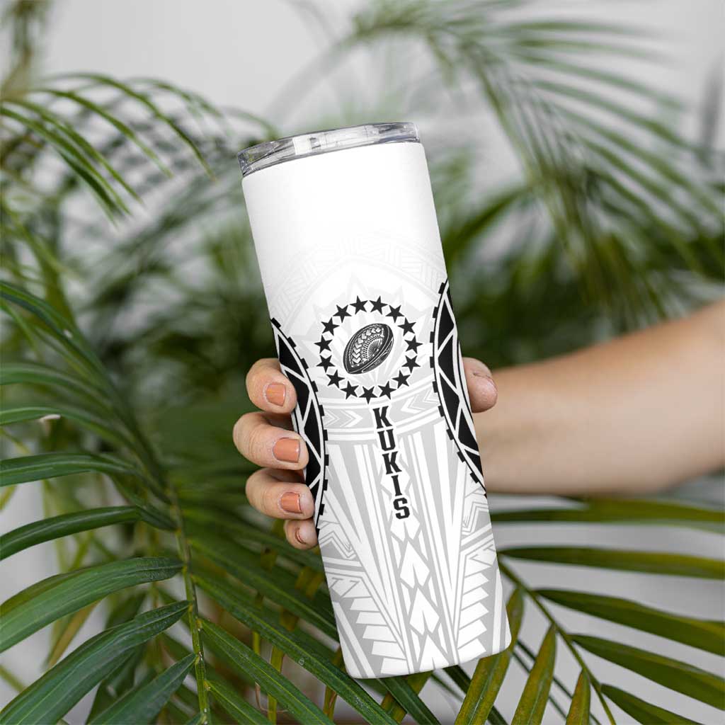 World Rugby Cook Islands Skinny Tumbler Kukis Make History - Polynesian Pride