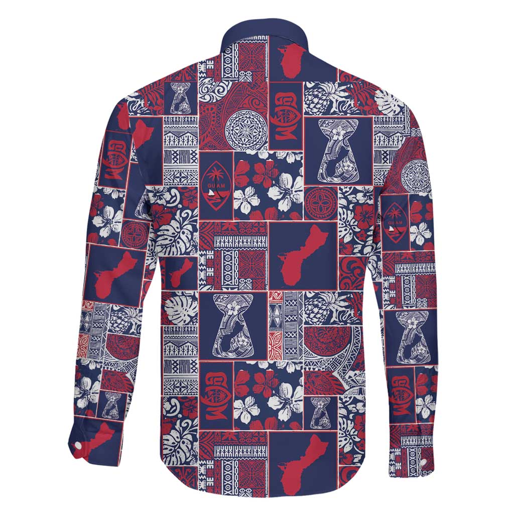 Guam Felis Pasgua Family Matching Mermaid Dress and Hawaiian Shirt Pacific Patchwork Xmas Vibes LT9 - Polynesian Pride