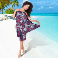 Guam Felis Pasgua Sarong Pacific Patchwork Xmas Vibes - Polynesian Pride