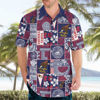 Manuia le Kerisimasi American Samoa Hawaiian Shirt Pacific Patchwork Xmas Vibes LT9 - Polynesian Pride